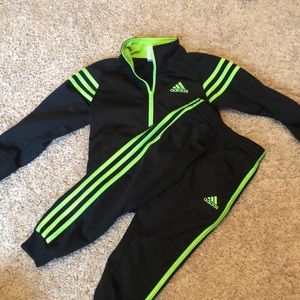 EUC adidas warm up suit